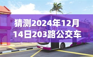 探寻未来美景，启程心灵之旅，公交203路带你共舞自然之间——预测2024年12月14日实时路线体验报告