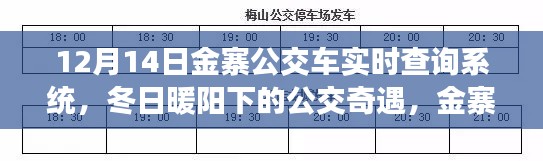 冬日暖阳下的公交奇遇，金寨公交车实时查询系统与爱的传递之旅