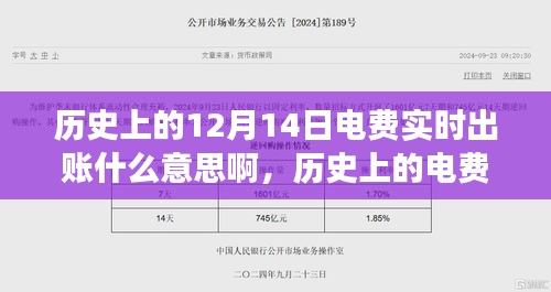 历史上的电费实时出账，探寻背后的故事与意义