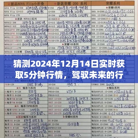 2024年12月14日五分钟行情预测之旅，驾驭未来行情，学习变化与创新