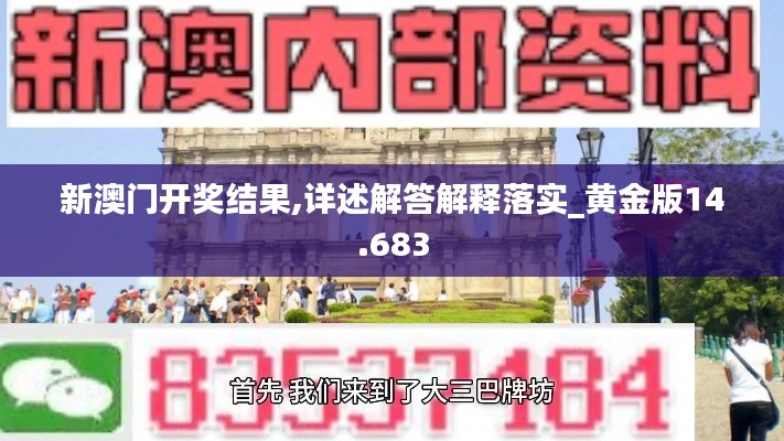 新澳门开奖结果,详述解答解释落实_黄金版14.683