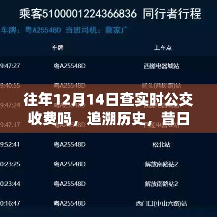 历年12月14日实时公交收费制度的变迁与影响，历史追溯与现状解析