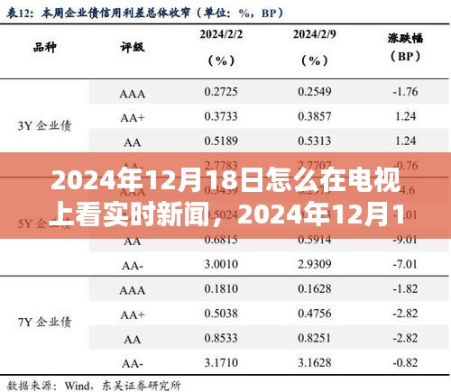 2024年12月18日电视观看实时新闻全面指南