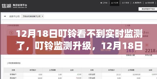 叮铃监测升级，全新体验下的实时监测变革，12月18日重磅更新