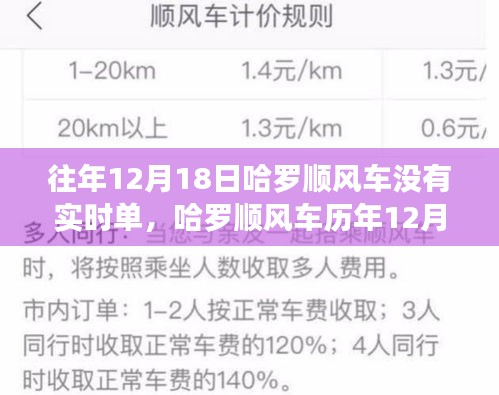 哈罗顺风车历年12月18日实时单功能缺失深度解析与评测报告