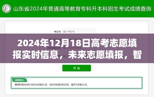 高考志愿填报实时信息平台引领科技新时代，智能导航点亮高考之路，最新信息更新至2024年12月18日