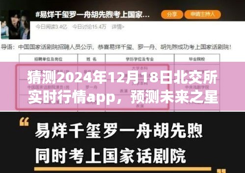 北交所实时行情app 2024年展望评测，预测未来之星