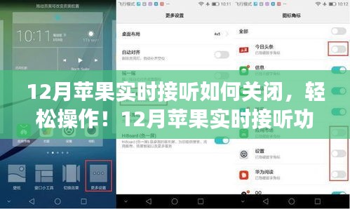 12月苹果实时接听功能关闭指南，轻松操作，适合所有用户