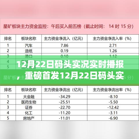 智能港口监控播报系统，实时播报码头实况，开启智能生活新纪元