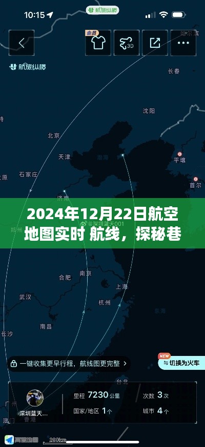 探秘老街深处的航空风情小店，2024年航空地图实时航线之旅