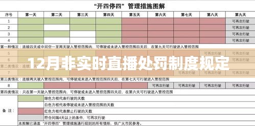 12月非实时直播违规处罚制度详解