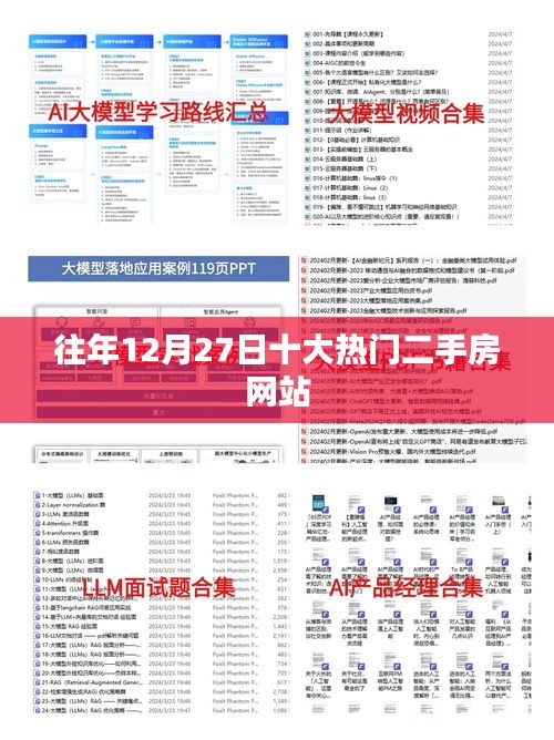 往年12月27日热门二手房网站盘点