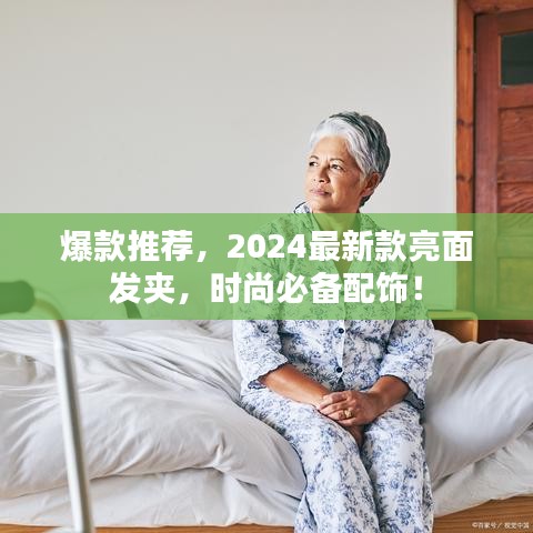 爆款推荐，2024最新款亮面发夹，时尚必备配饰！