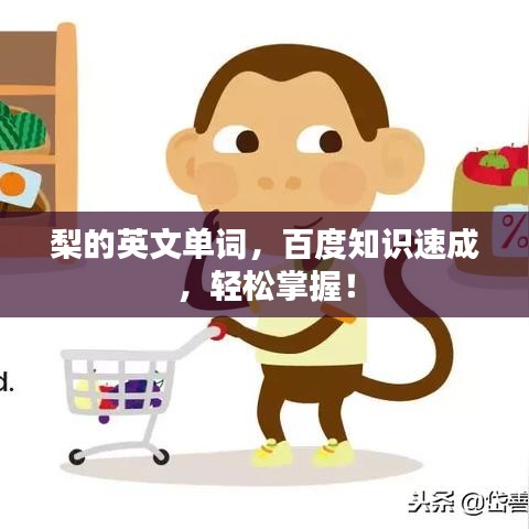 梨的英文单词，百度知识速成，轻松掌握！
