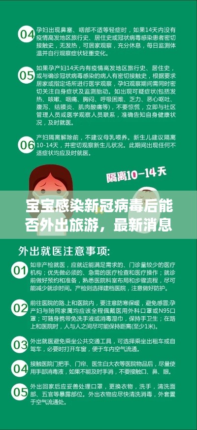 宝宝感染新冠病毒后能否外出旅游，最新消息解读