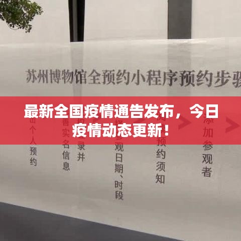 最新全国疫情通告发布，今日疫情动态更新！