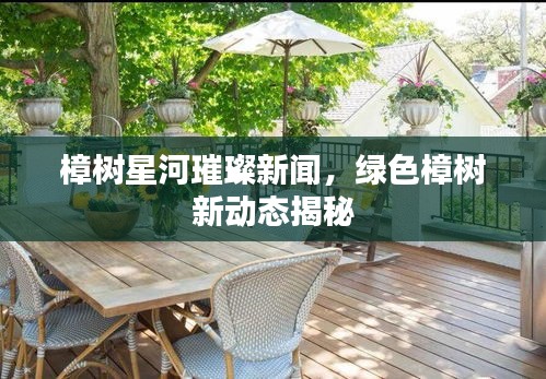 樟树星河璀璨新闻，绿色樟树新动态揭秘