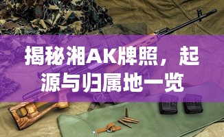 揭秘湘AK牌照，起源与归属地一览